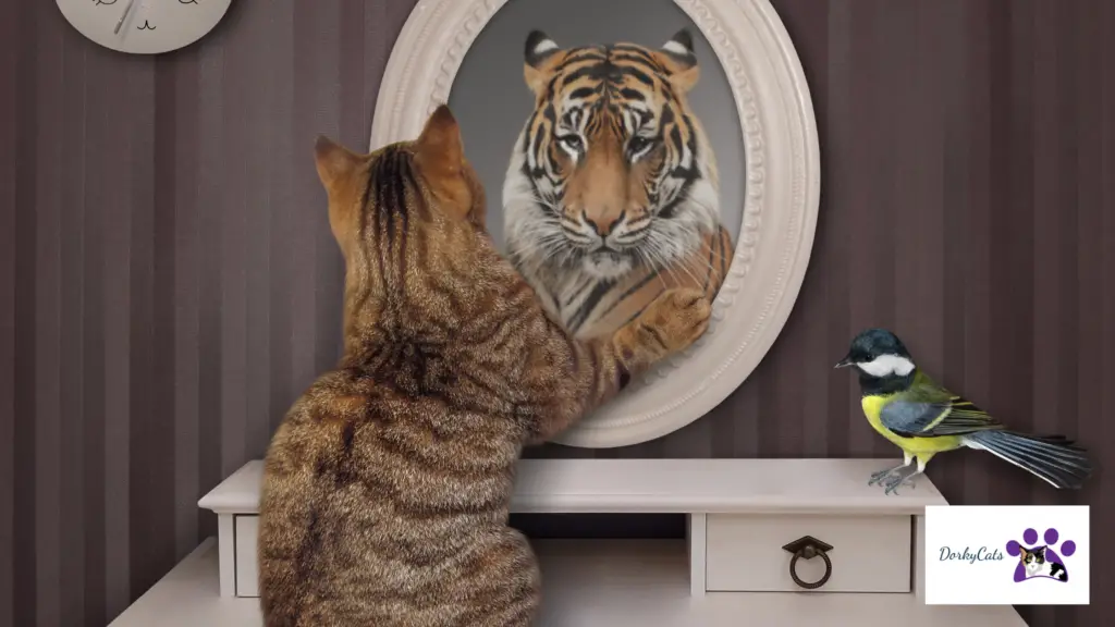 DO CATS RECOGNIZE THEMSELVES IN THE MIRROR